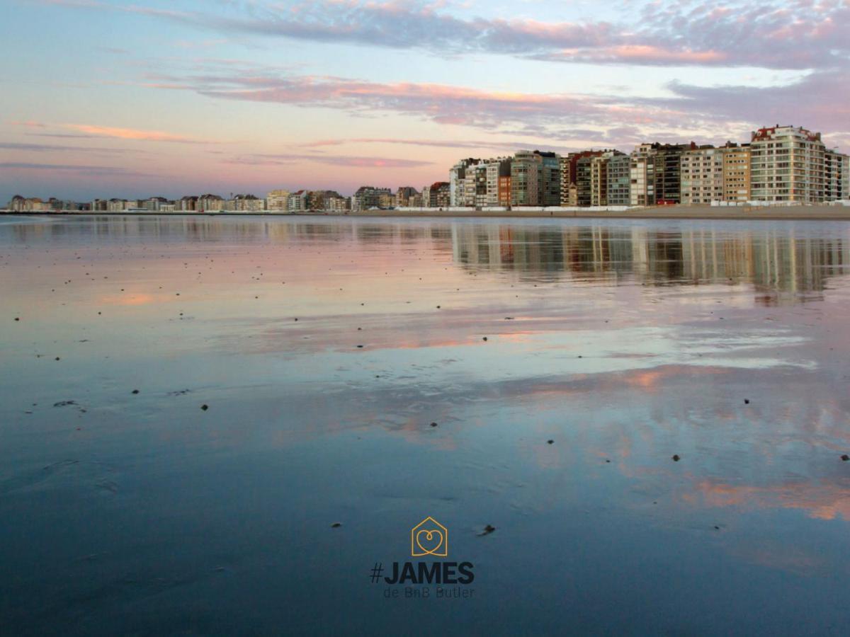 Prachtig Zonnig Appartement Op 200 Van Het Strand Кнокке-Хейст Экстерьер фото